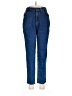 Lee Chevron-herringbone Blue Jeans Size 6 - photo 1