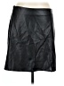 Old Navy 100% Polyester Black Faux Leather Skirt Size L - photo 1