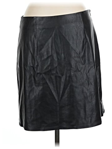 Old Navy Faux Leather Skirt (view 2)
