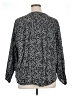 Old Navy Gray Long Sleeve Blouse Size XL - photo 2