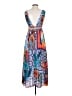 FARM Rio 100% Viscose Paisley Blue Casual Dress Size S - photo 2