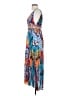 FARM Rio 100% Viscose Paisley Blue Casual Dress Size S - photo 5