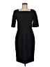 Ann Taylor Solid Black Cocktail Dress Size 6 - photo 1