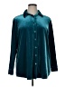 Soft Surroundings Teal Long Sleeve Blouse Size XL - photo 1
