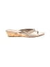 Bernardo Ivory Gold Wedges Size 8 1/2 - photo 1
