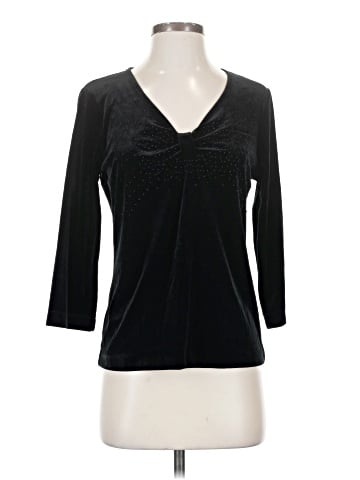 AK Anne Klein 3/4 Sleeve Top (view 1)