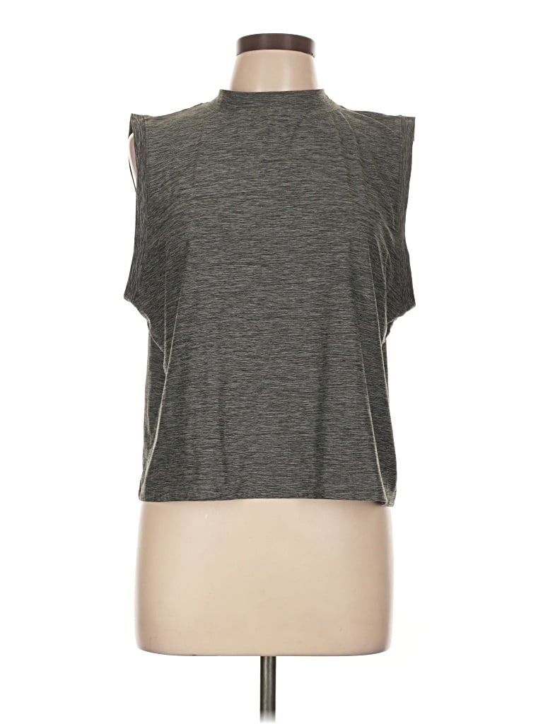 Pre-owned Calia Sleeveless T-shirt In Gray