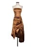 Ramy Brook 100% Polyester Brown Cocktail Dress Size 0 - photo 1