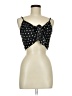 Shein 100% Polyester Black Sleeveless Blouse Size 6 - photo 1