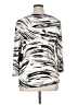 JM Collection Silver 3/4 Sleeve Top Size XL - photo 2