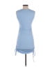 Assorted Brands Solid Blue Casual Dress Size XS (estimated) - photo 2