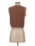 Shein 100% Acrylic Brown Sweater Vest Size 4 - photo 2