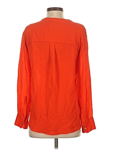 A.L.C. Long Sleeve Silk Top (view 2)