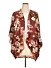Miss Chievous Burgundy Kimono Size XL - photo 1