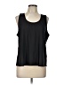J.Crew 100% Polyester Black Sleeveless Top Size L - photo 1