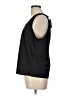 J.Crew 100% Polyester Black Sleeveless Top Size L - photo 5
