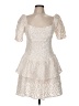 GB 100% Cotton Ivory Cocktail Dress Size M - photo 1