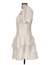 GB 100% Cotton Ivory Cocktail Dress Size M - photo 5