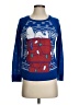 Peanuts 100% Acrylic Graphic Blue Pullover Sweater Size S - photo 1
