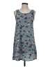 Wallflower Floral Gray Casual Dress Size S - photo 1