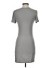 Bear Dance Solid Gray Casual Dress Size S - photo 2