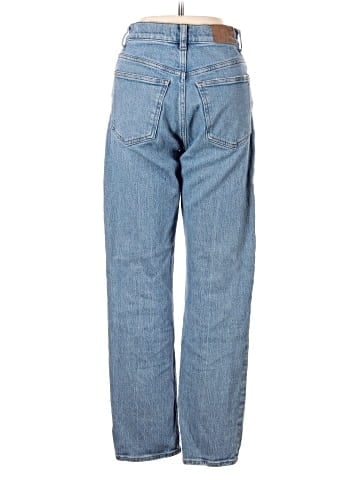 Madewell The '90s Straight Jean in Rondell Wash: Crease Edition (view 2)