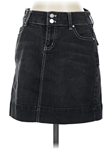 White House Black Market Denim Skirt (view 1)