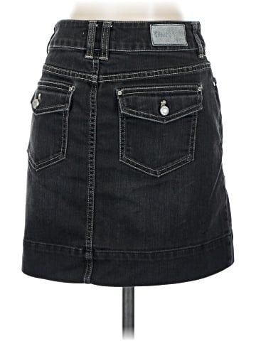 White House Black Market Denim Skirt (view 2)