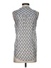 Paige Silver Sleeveless T-Shirt Size XS - photo 2