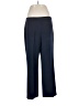 Le Suit 100% Polyester Solid Blue Dress Pants Size 12 - photo 1
