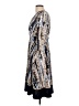 Sandra Darren Print Silver Cocktail Dress Size 10 - photo 5