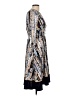 Sandra Darren Print Silver Cocktail Dress Size 10 - photo 4