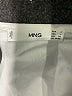 MNG 100% Cotton Ivory Long Sleeve Blouse Size 4 - photo 7