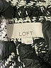 Ann Taylor LOFT Plaid Gray Coat Size L - photo 6