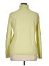 Lafayette 148 New York Solid Green Turtleneck Sweater Size XL - photo 2