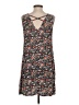 Gap 100% Rayon Floral Black Casual Dress Size S - photo 2
