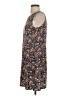 Gap 100% Rayon Floral Black Casual Dress Size S - photo 5