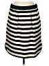 Odeeh 100% Baumwolle Stripes Black Casual Skirt Size EU 38 / US 8 - photo 1