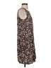 Gap 100% Rayon Floral Black Casual Dress Size S - photo 4