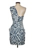 BCBGeneration 100% Cotton Print Blue Cocktail Dress Size 4 - photo 2