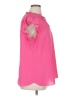 Tamara H. 100% Polyester Pink Short Sleeve Blouse Size 1X - photo 4