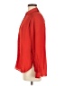 H&M 100% Polyester Red Long Sleeve Blouse Size 6 - photo 5