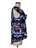 Gibson 100% Polyester Blue Sleeveless Blouse Size M - photo 4