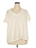 ModCloth Ivory Short Sleeve Blouse Size 2X - photo 1