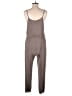 SAVVI Solid Gray Jumpsuit Size M - photo 2