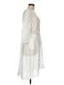 CAbi 100% Polyester Ivory Casual Dress Size 6 - photo 4