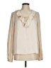 Paige 100% Polyester Ivory Long Sleeve Blouse Size M - photo 1