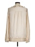 Paige 100% Polyester Ivory Long Sleeve Blouse Size M - photo 2