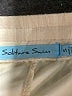 Solitaire Swim 100% Cotton Ivory Shorts Size S - photo 3