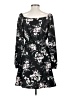 Assorted Brands 100% Polyester Floral Black Casual Dress Size S - photo 2